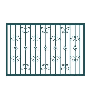 Сварные решетки с порошковой краской РС-09