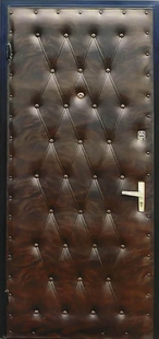 Дверь с рисунком на винилискоже ДП-20