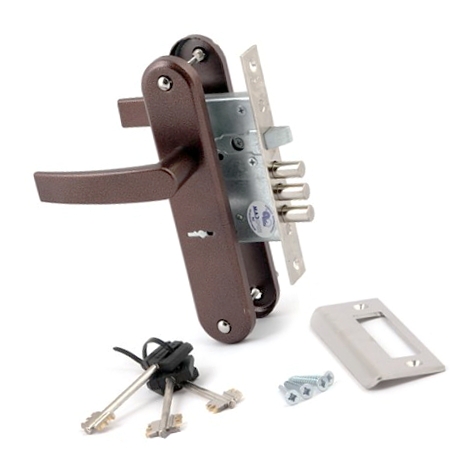 Дверной замок ПРО САМ зв4-3/5